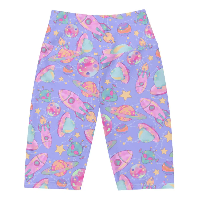 Versatile Items Space Biker Shorts
