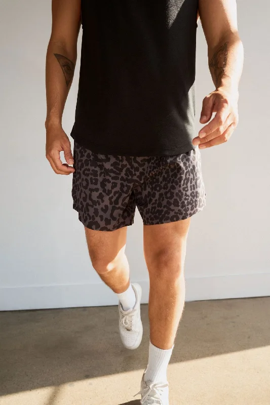 Personalized Design Vitality Prime® Sport Short 5" - King Cheetah Midnight