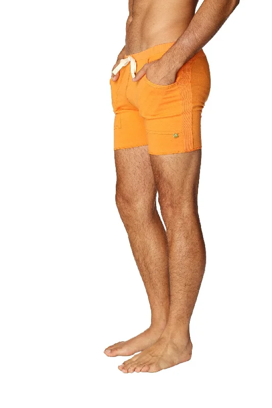 Designer Style Transition Yoga Short (Sun Orange)