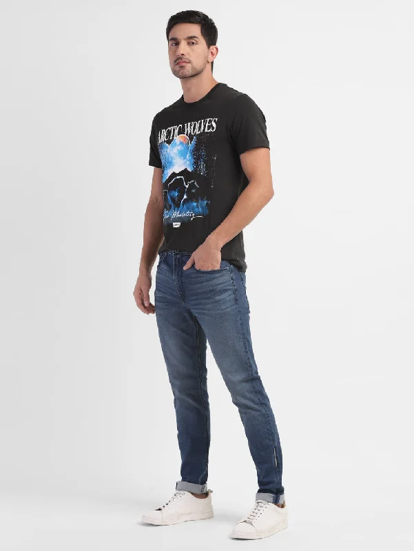 Smart Casuals Men's Graphic Print Slim Fit T-shirt