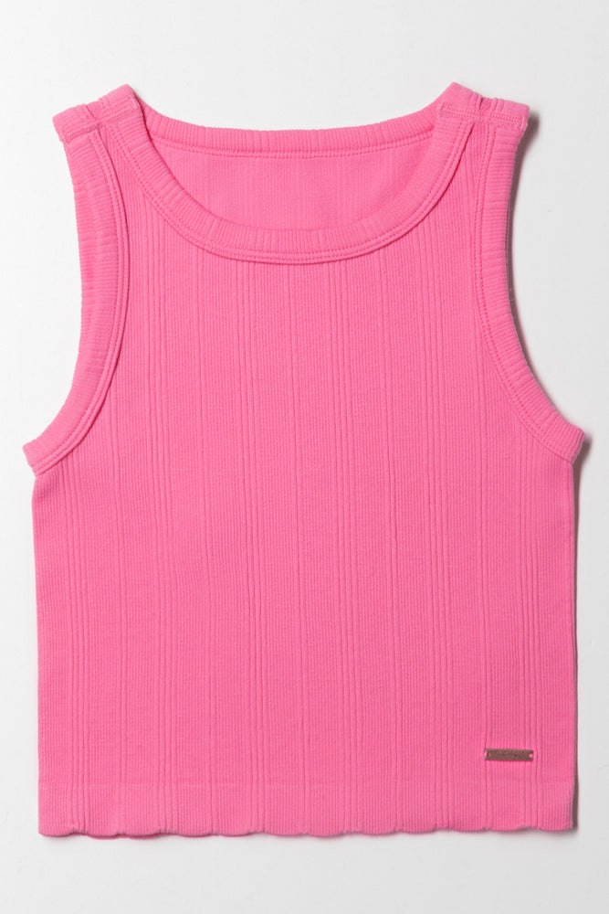 Outdoor Trend Seamless Vest Pink