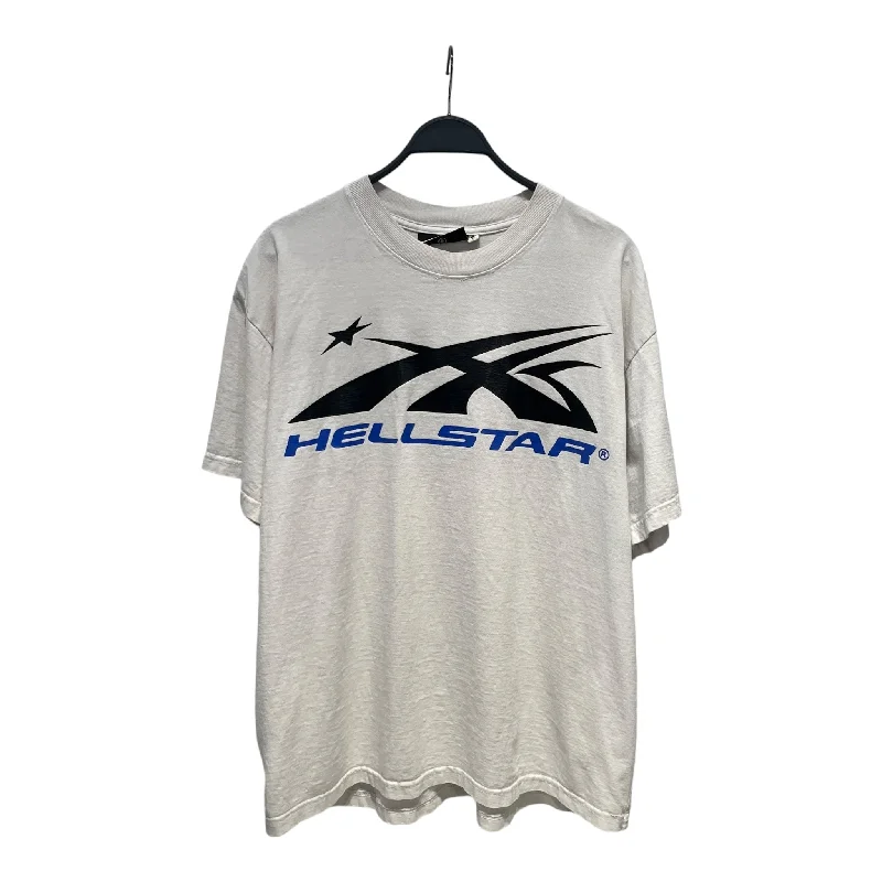 Soft Clothing HELLSTAR/T-Shirt/XL/Cotton/WHT/SPORTS