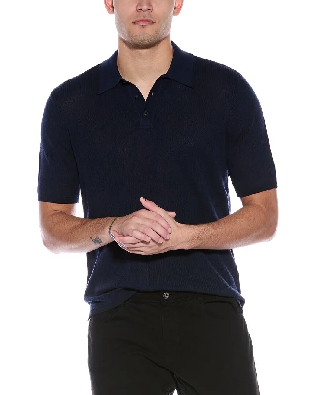 Comfy Pants rag & bone Harvey Knit Polo Shirt