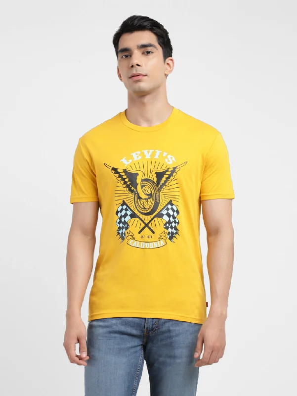 Relaxed Fashion Men's Graphic Print Slim Fit T-shirt