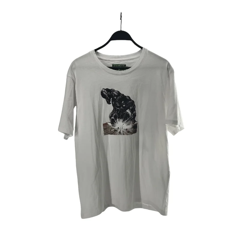 Breezy Outfits DENIM TEARS/T-Shirt/XL/Cotton/WHT/BLACK HULK ON FRONT