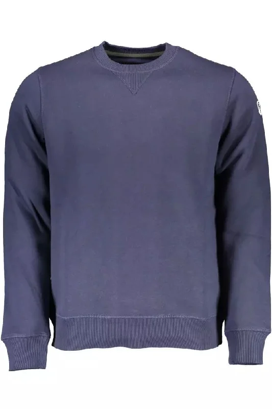 Simple Comfort North Sails Chic  Crewneck Sweater with Logo Men's Detail