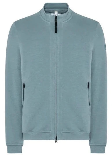 Embroidered Letters ID24224-Duno Soft Green Point Sweatshirt