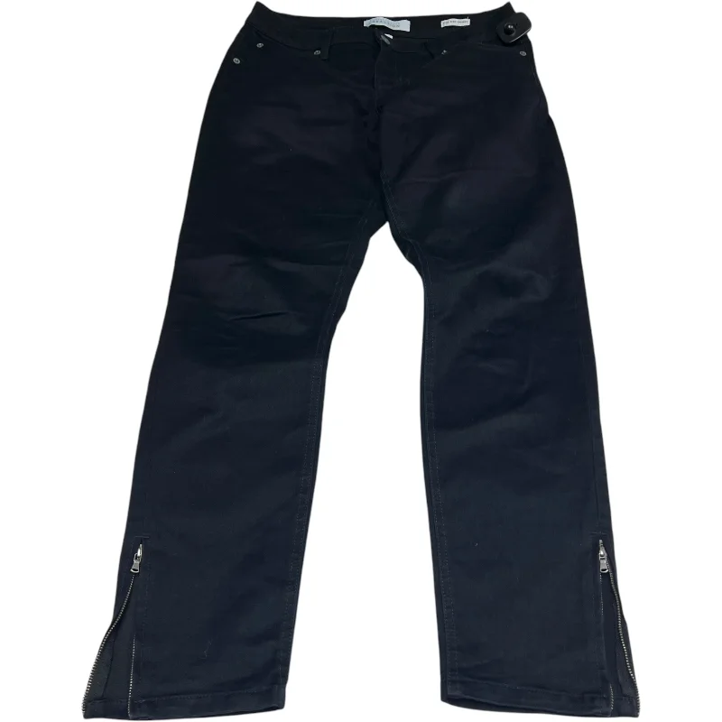 Avant-garde Design Jeans Skinny By Kenneth Cole Reaction In Black, Size: 8