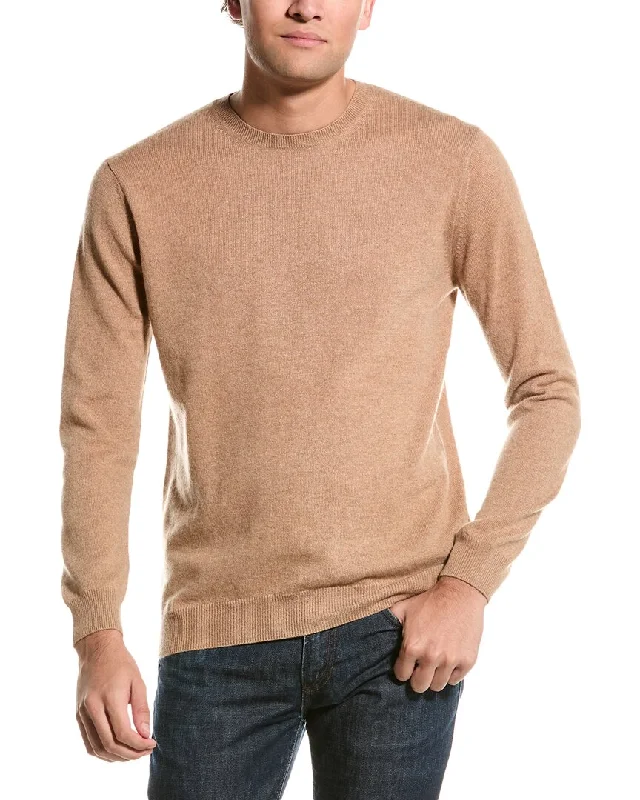 End Of The Year Forte Classic Crew Cashmere Sweater