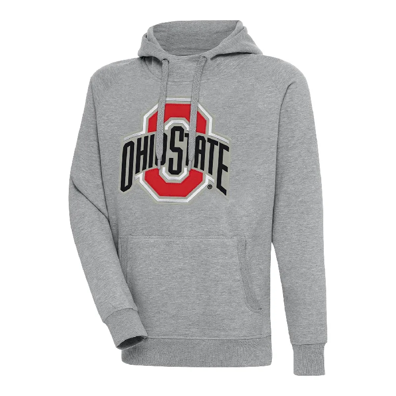 Elegant Casuals Ohio State Buckeyes Victory Gray Sweatshirt