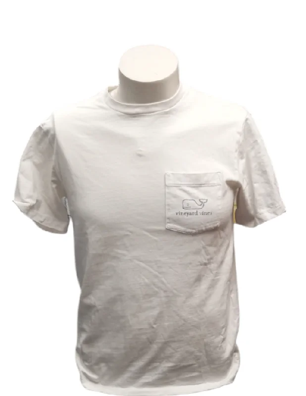 Trendy And Casual Vineyard Vines Men's T- Shirt White S