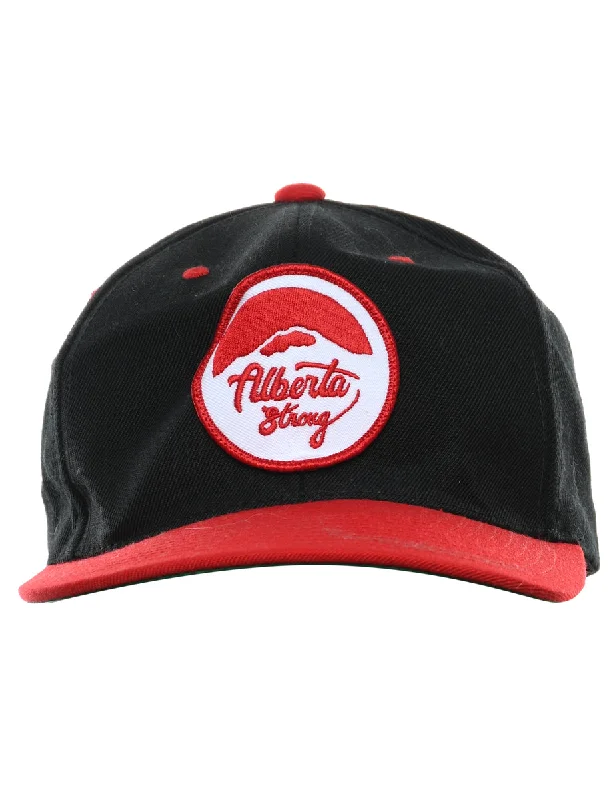 Fashion Must-have Alberta Strong Embroided Cap - XS