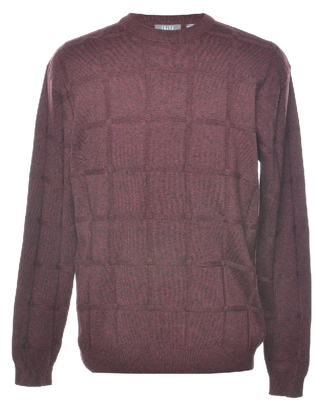 Comfy Chic Checked Jumper - M