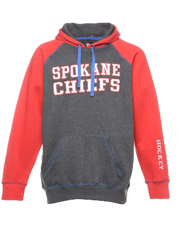 Unique Fashion Spokane Chiefs Printed Hoodie - L
