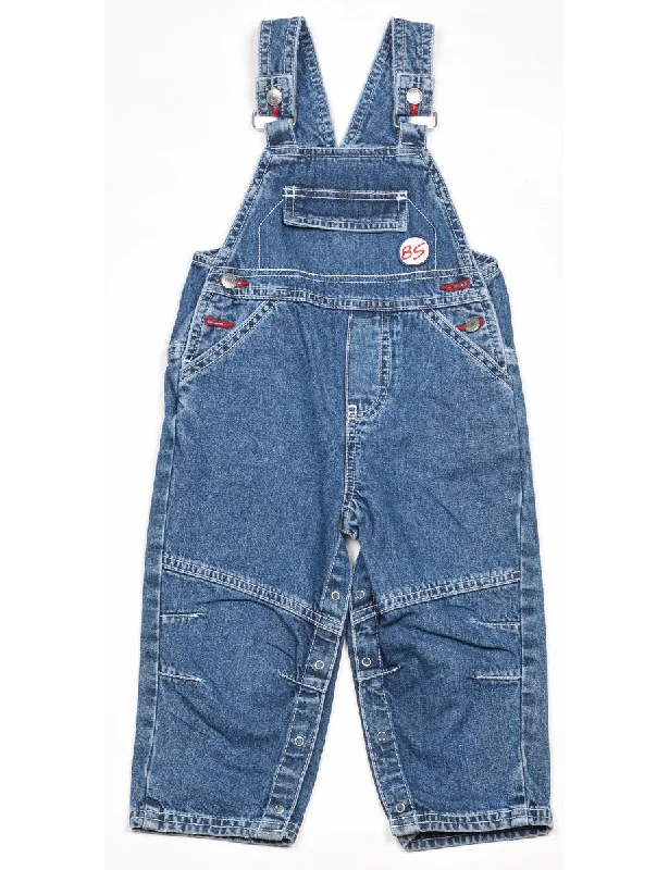 Trends Tommy Hilfiger Medium Wash Dungarees - 18-24 MONTHS