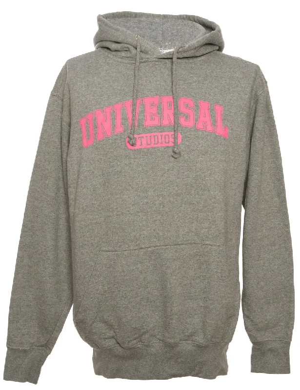 Celebrity Style Universal Studios Printed Hoodie - S