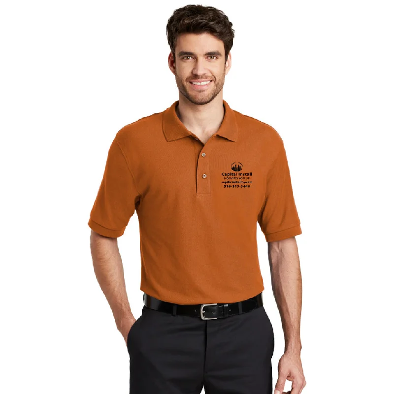 Easygoing Fashion Port Authority Silk Touch Sport Shirt, Printed