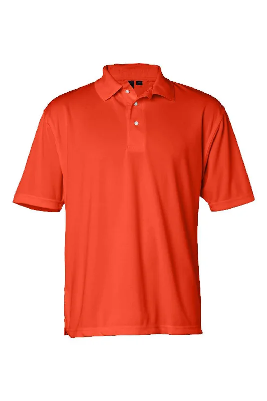 High-end Sense Sierra Pacific Mens Moisture Wish Mesh Short Sleeve Polo Shirt - Brite Orange High-end Sense Sierra Pacific Mens Moisture Wish Mesh Short Sleeve Polo Shirt - Brite Orange