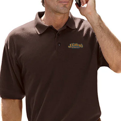 Relaxed Fashion UltraClub Men's Whisper Pique Polo